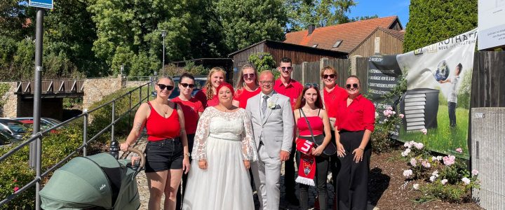 Hochzeit unseres amtierenden Prinzenpaars am 20.09.2025
