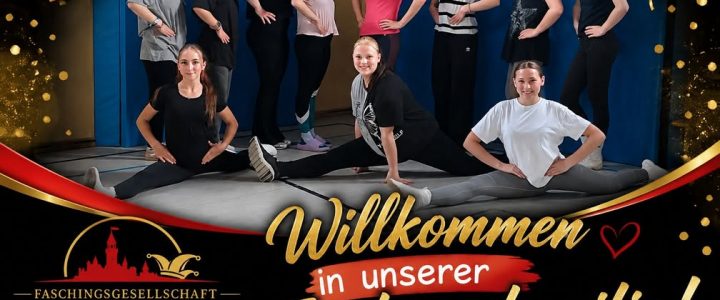 Erfolgreiches Probetraining für Jugend- und Prinzengarde Erfolgreiches Probetraining für Jugend- und Prinzengarde